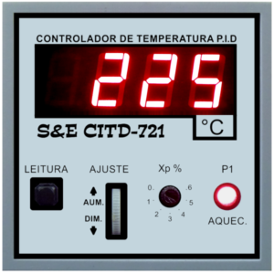 controlador de temperatura 72x72mm